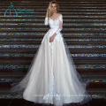 Scoop Empire Fashionable Beautiful Real Wedding Dress